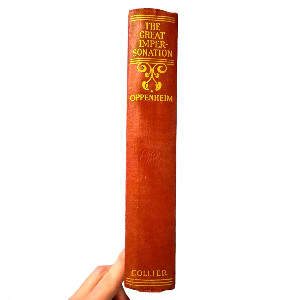 (Book) Harvard “The Great Impersonation,” By E. Phillips Oppenheim.